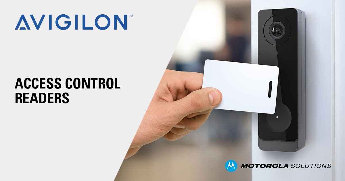 Avigilon commercial access control reader and credential