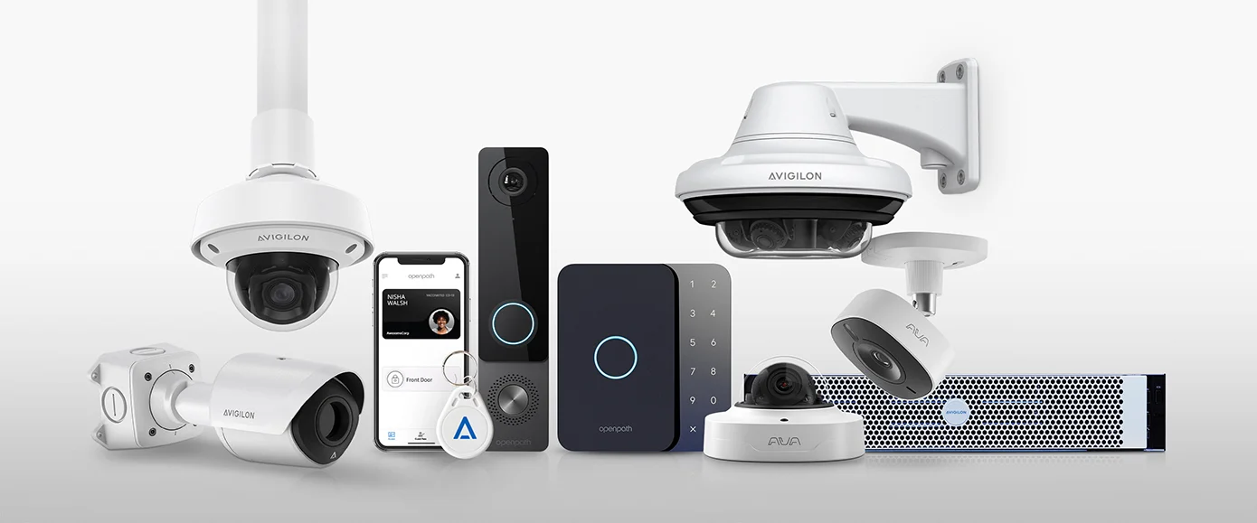 Avigilon commercial access control visitor entry