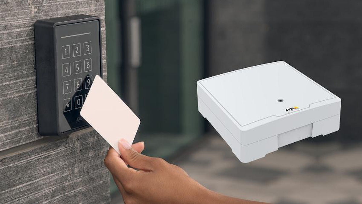 Axis commercial access control commercial installation