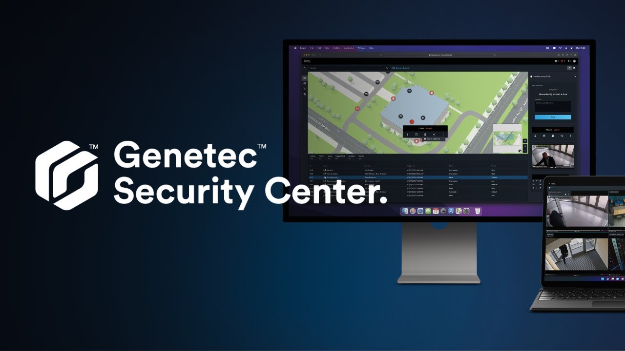 Genetec commercial access control visitor entry