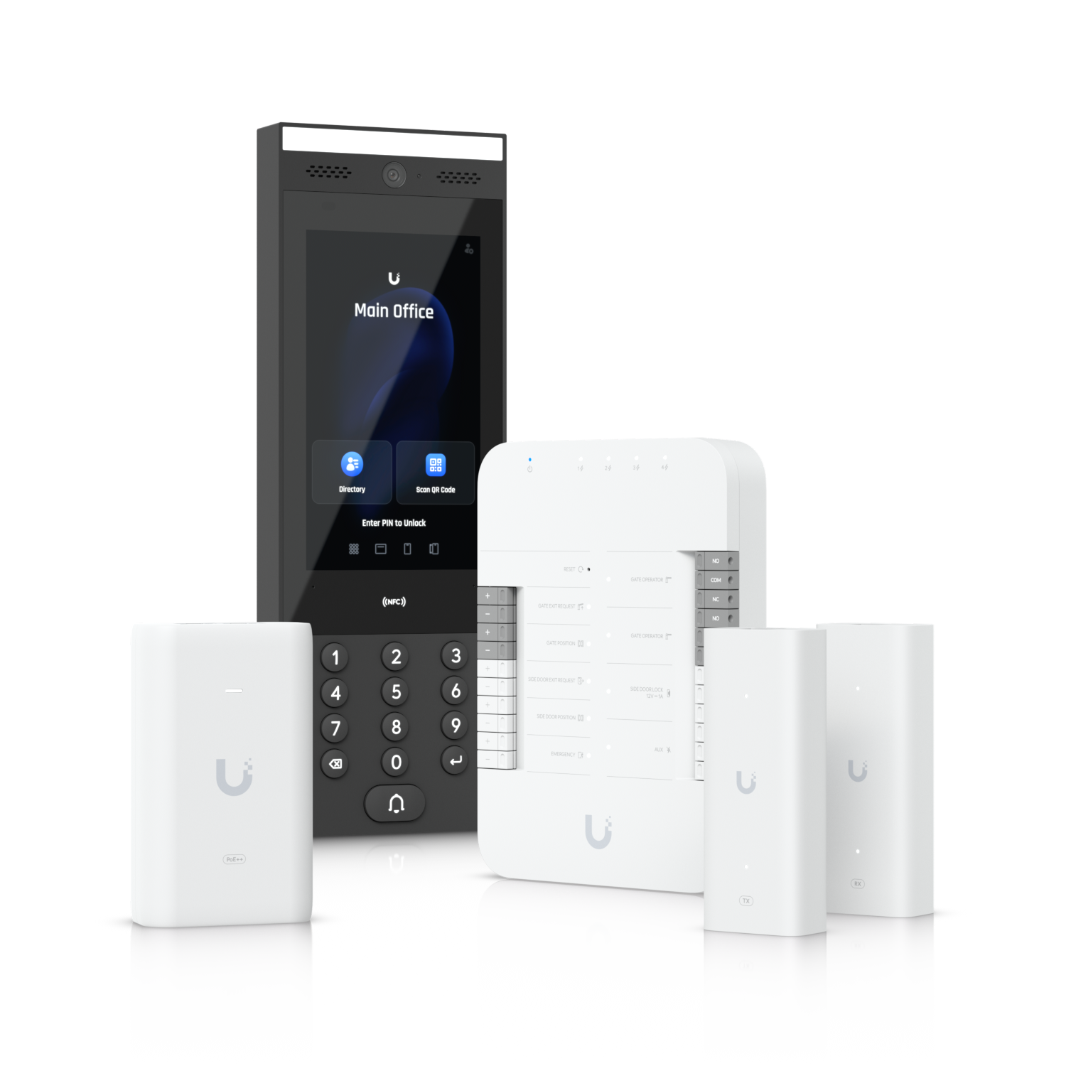 Ubiquiti commercial access control visitor entry